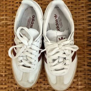 Adidas Blue Shoe Box with White Logo